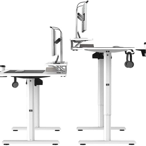 Ultradesk Gaming Tisch Higlander XXL Weiss