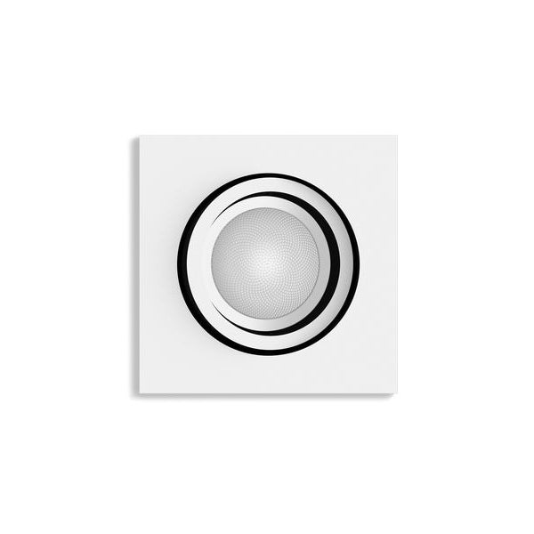 Philips Hue White & Color Ambiance Centura Einbauspot Eckig Weiss