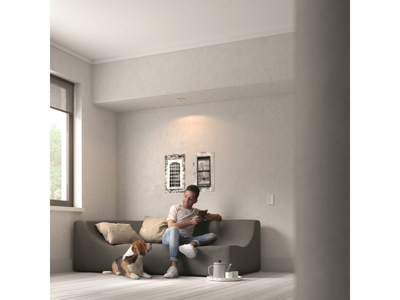 Philips Hue White Ambiance Milliskin Einbauspot Rund Aluminium