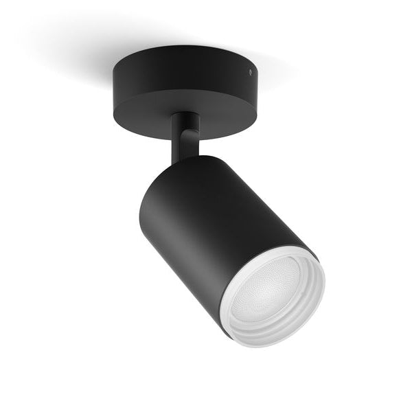 Philips Hue White & Color Ambiance Fugato 1er-Spot Schwarz