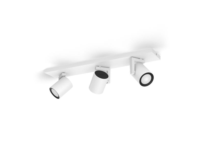 Philips Hue White & Color Ambiance Argenta 3er-Spot Weiss