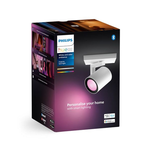 Philips Hue White & Color Ambiance Argenta Spot Weiss