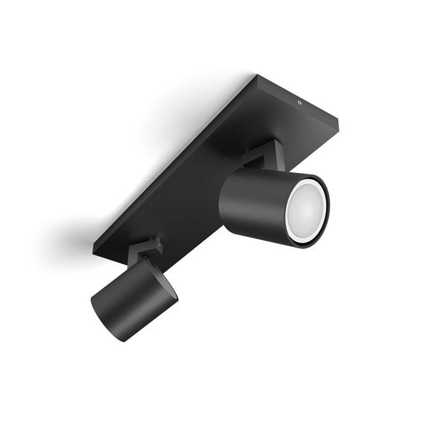 Philips Hue White Ambiance Runner Doppelspot Schwarz