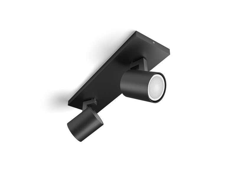 Philips Hue White Ambiance Runner Doppelspot Schwarz