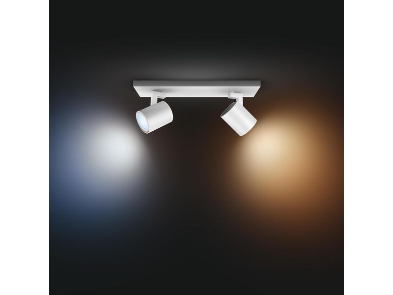 Philips Hue White Ambiance Runner Doppelspot Weiss