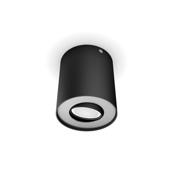 Philips Hue White Ambiance Pillar Spot inkl. Dimmschalter GU10, Schwarz
