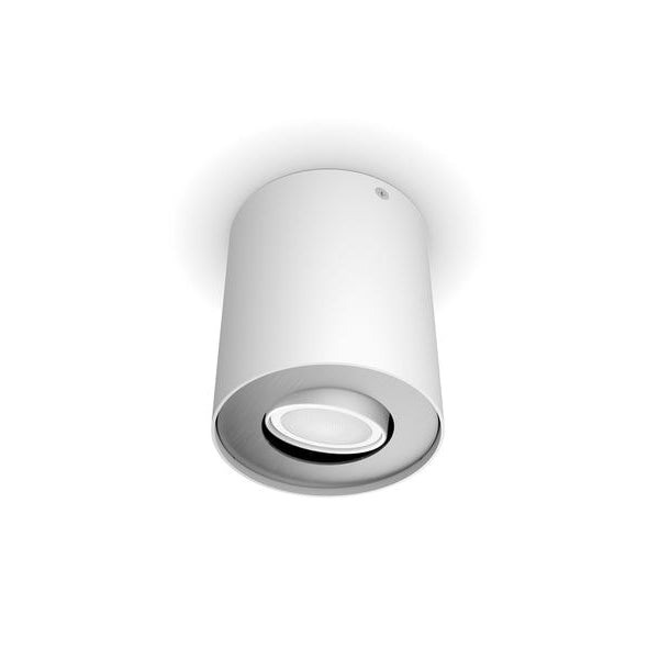 Philips Hue White Ambiance Pillar Spot inkl. Dimmschalter GU10, Weiss