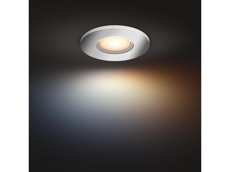 Philips Hue White Amb. Adore Deckenspot Rund Silber