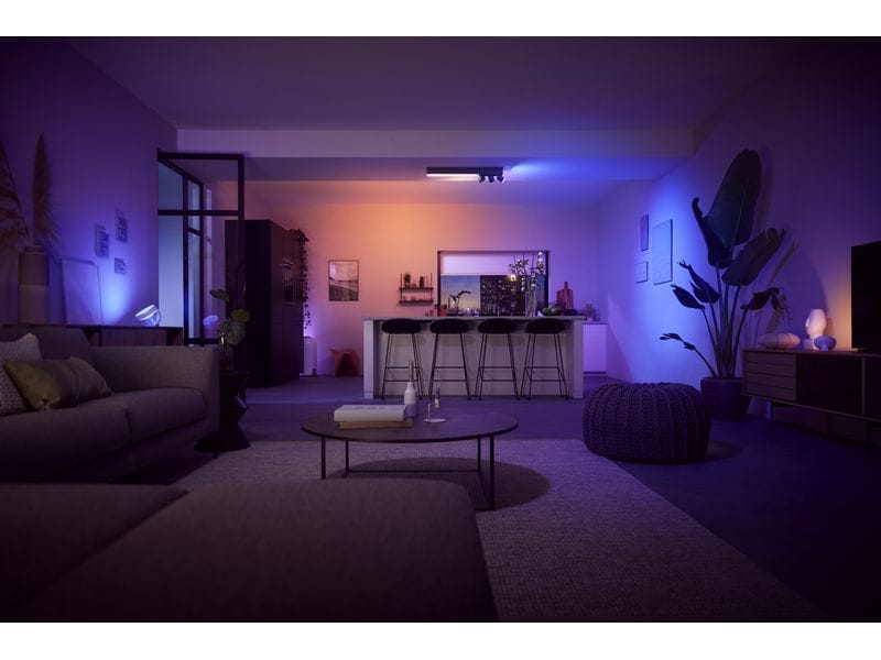 Philips Hue White & Color Ambiance Centris 3-Deckenspot Schwarz