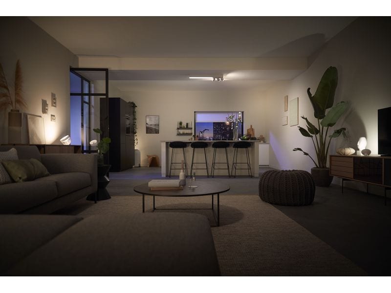 Philips Hue White & Color Ambiance Centris 3-Deckenspot Weiss