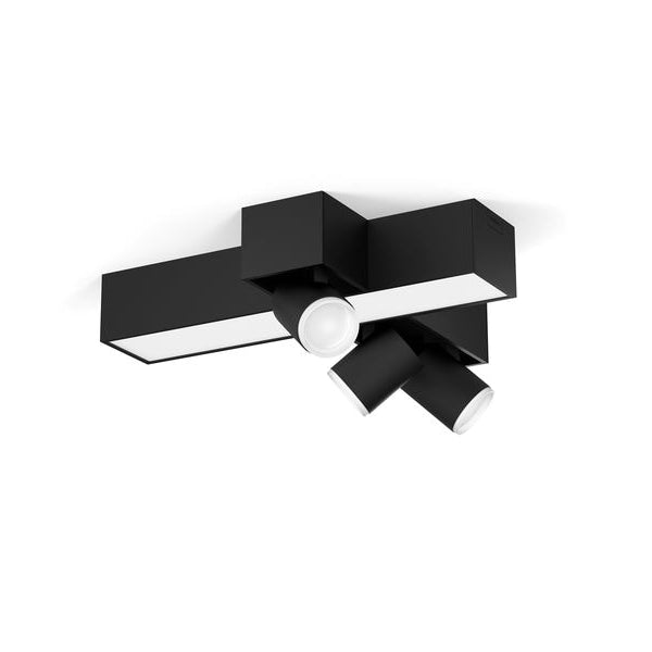 Philips Hue White & Col. Amb. Centris Cross 3er-Spot Schwarz