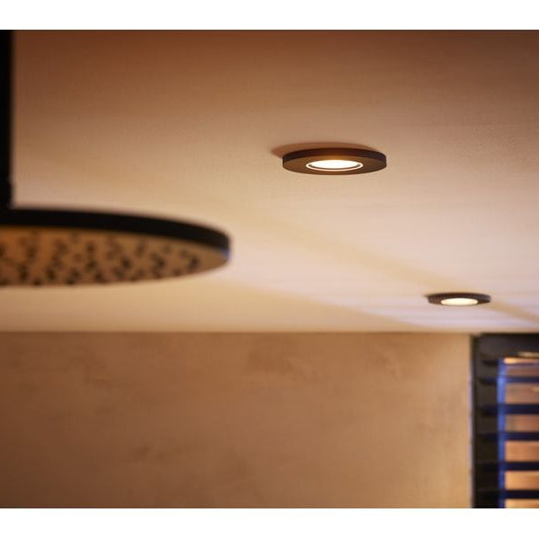 Philips Hue White & Color Ambiance Xamento Einbauspot Schwarz