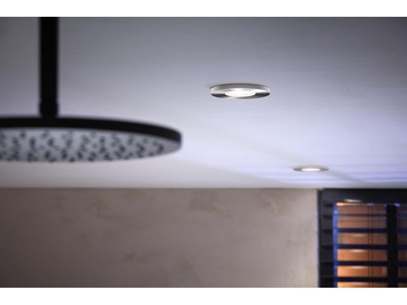 Philips Hue White & Color Ambiance Xamento Einbauspot Silber