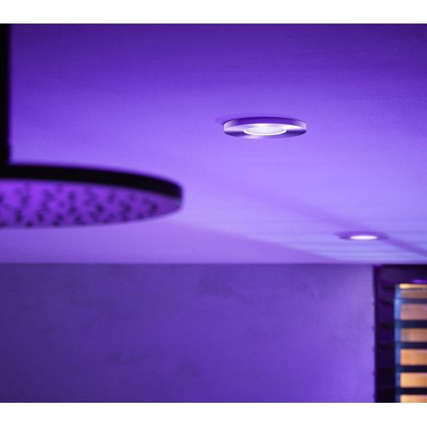 Philips Hue White & Color Ambiance Xamento Einbauspots 3er-Pack Silber