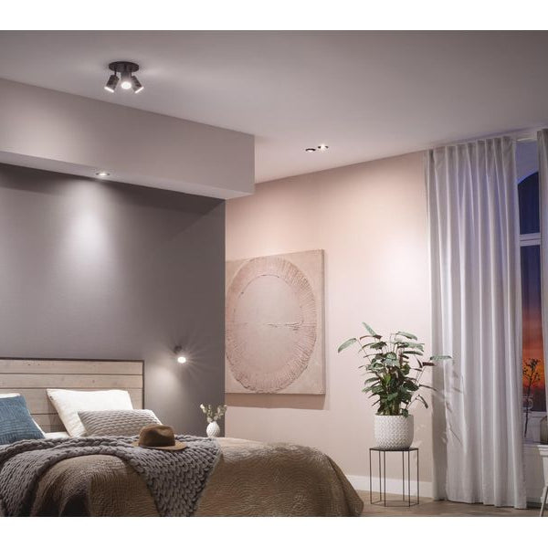 Philips Hue White & Color Ambiance Centura Einbauspot Rund Schwarz