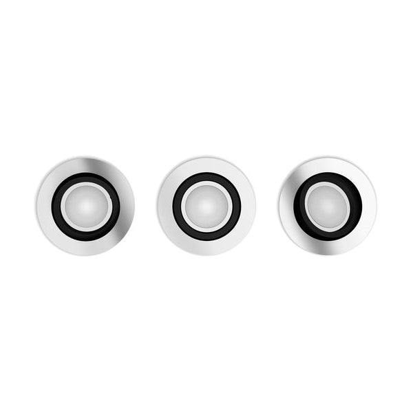 Philips Hue White & Col. Amb. Centura Einbauspot 3er- Pack Rund Alu
