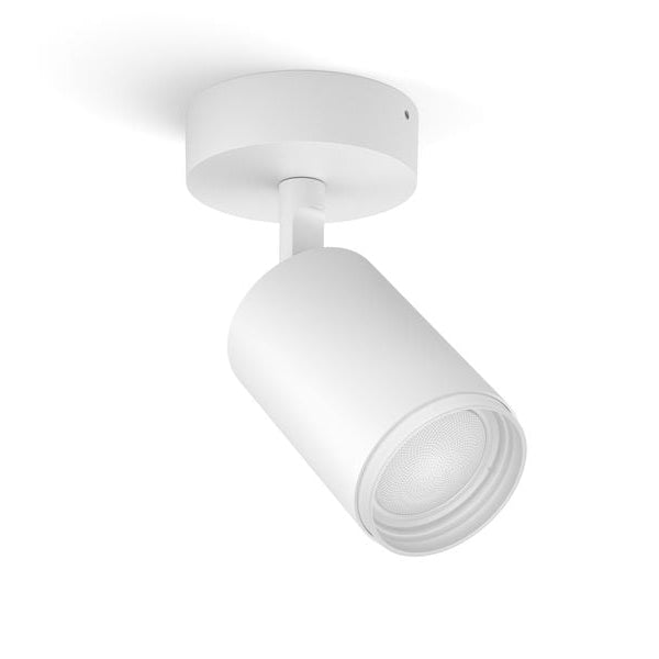 Philips Hue White & Color Ambiance Fugato 1er-Spot Weiss