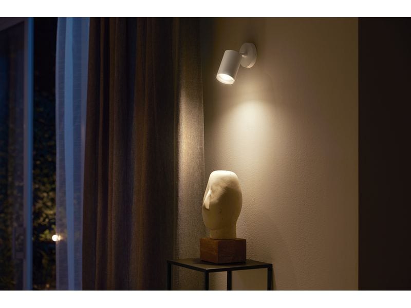 Philips Hue White & Color Ambiance Fugato 1er-Spot Weiss