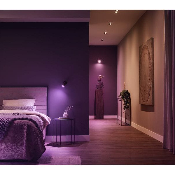 Philips Hue White & Color Ambiance Fugato 1er-Spot Schwarz
