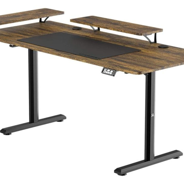 Ultradesk Gaming Tisch Higlander XXL Braun