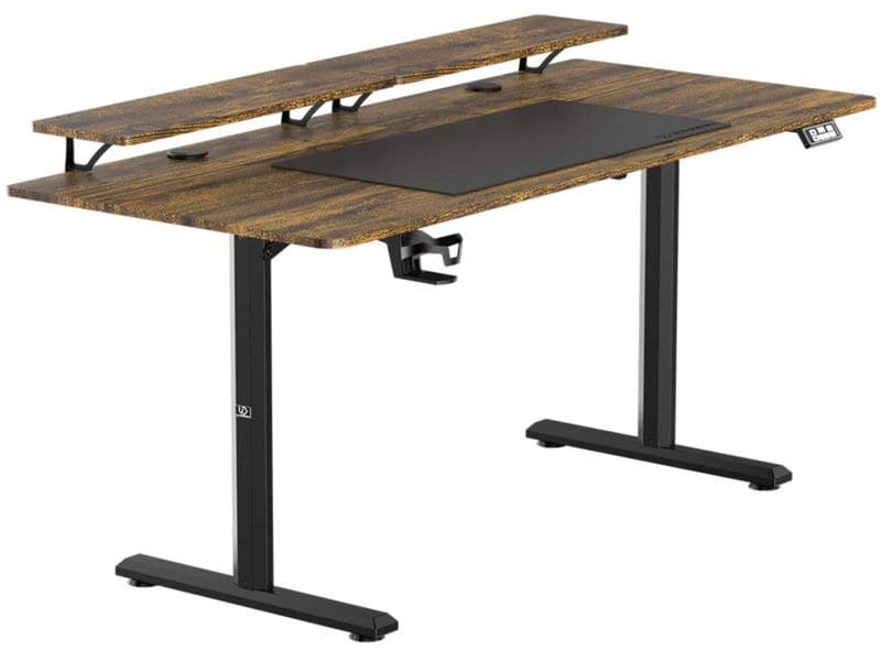 Ultradesk Gaming Tisch Higlander XXL Braun