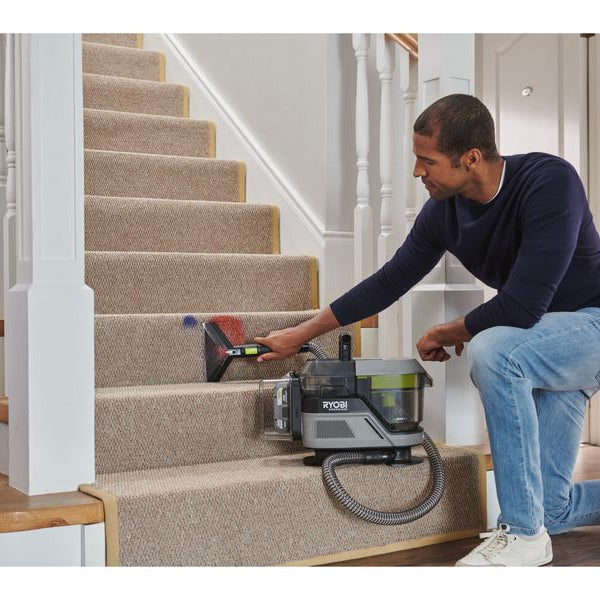 RYOBI Akku-Textielreiniger Pro RDC18BL-0 ohne Akku und Ladegerät