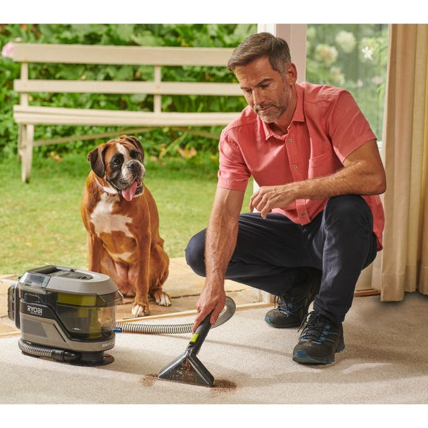 RYOBI Akku-Textielreiniger Pro RDC18BL-0 ohne Akku und Ladegerät