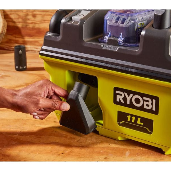 RYOBI Akku-Nass-/Trockensauger RV1811-0 ohne Akku und Ladegerät