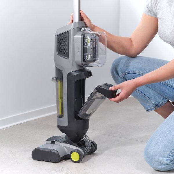 RYOBI Akku-Hartbodenreiniger RHFC18BL-0 ohne Akku und Ladegerät