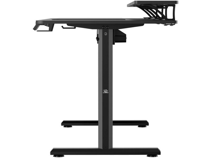 Ultradesk Gaming Tisch Higlander XXL Schwarz