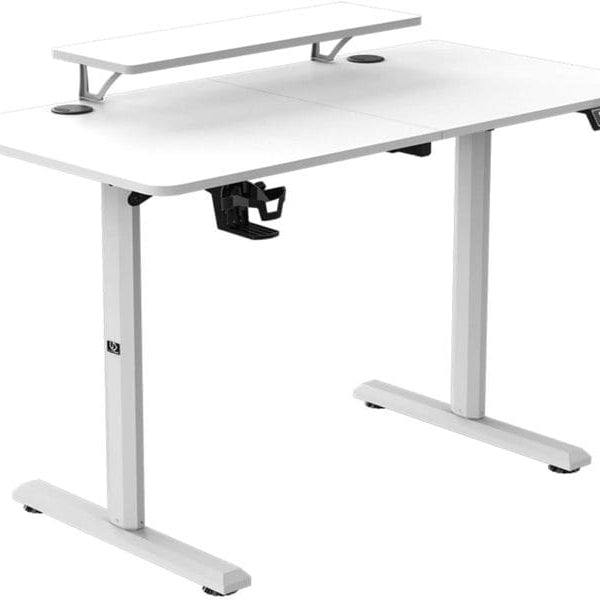 Ultradesk Gaming Tisch Higlander Weiss