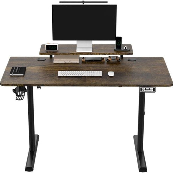 Ultradesk Gaming Tisch Higlander Braun