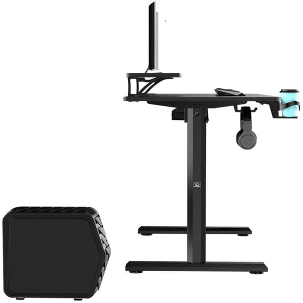 Ultradesk Gaming Tisch Higlander Schwarz