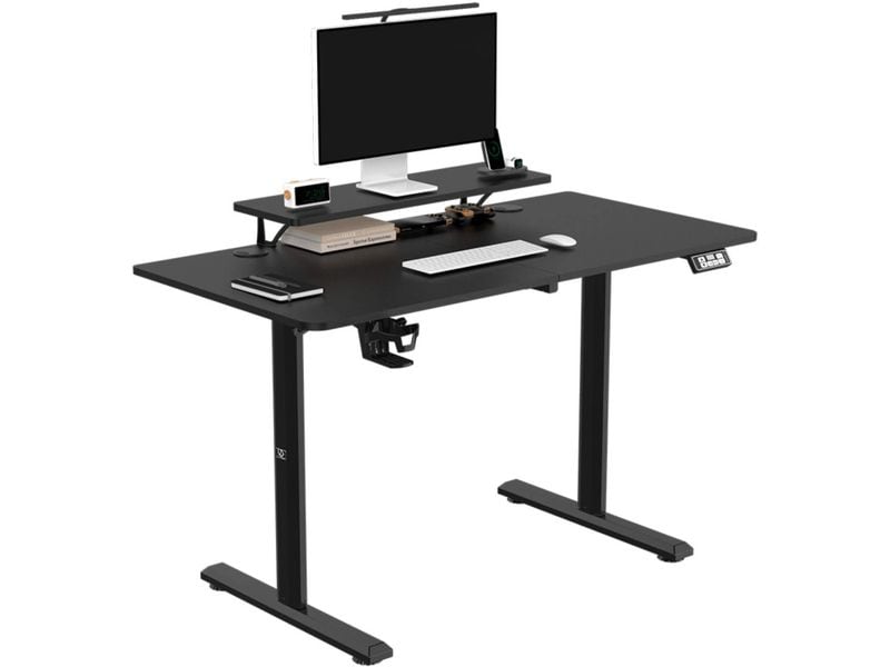 Ultradesk Gaming Tisch Higlander Schwarz