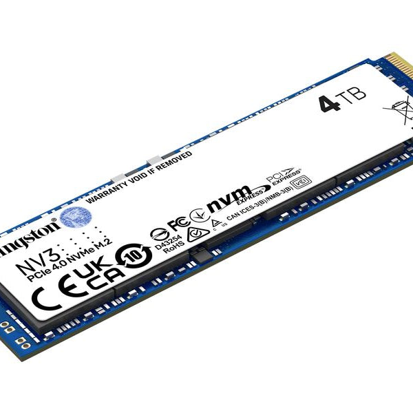 Kingston SSD NV3 M.2 2280 NVMe 4000 GB
