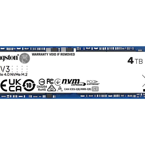 Kingston SSD NV3 M.2 2280 NVMe 4000 GB