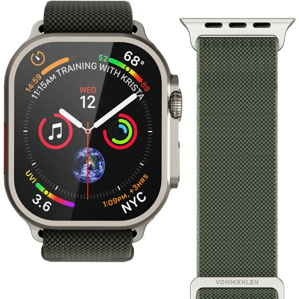 Vonmählen Armband Classic Loop Apple Watch 42/44/45/49 mm Olive