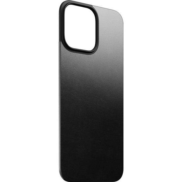 Nomad Back Cover Magnetic Leather iPhone 16 Pro Max Schwarz