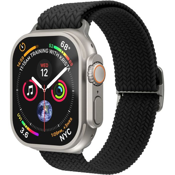 Vonmählen Armband Woven Apple Watch 42/44/45/49 mm Black