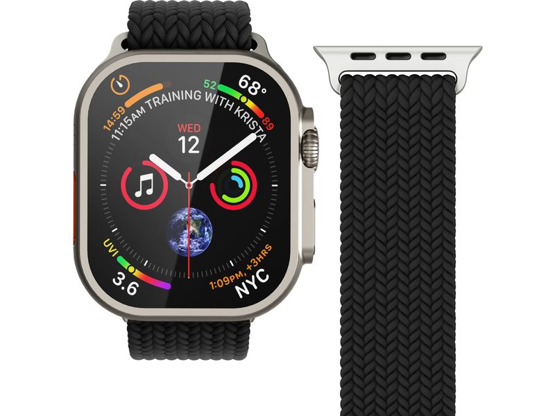 Vonmählen Armband Woven Apple Watch 38/40/41 mm Black