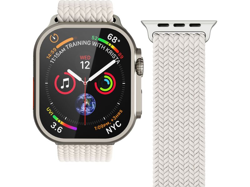 Vonmählen Armband Woven Apple Watch 42/44/45/49 mm Black