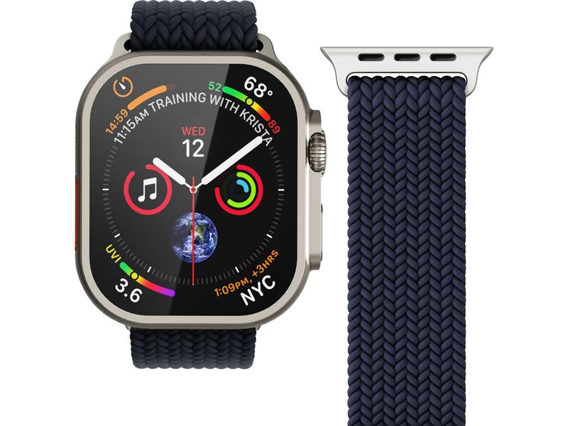 Vonmählen Armband Woven Apple Watch 38/40/41 mm Navy