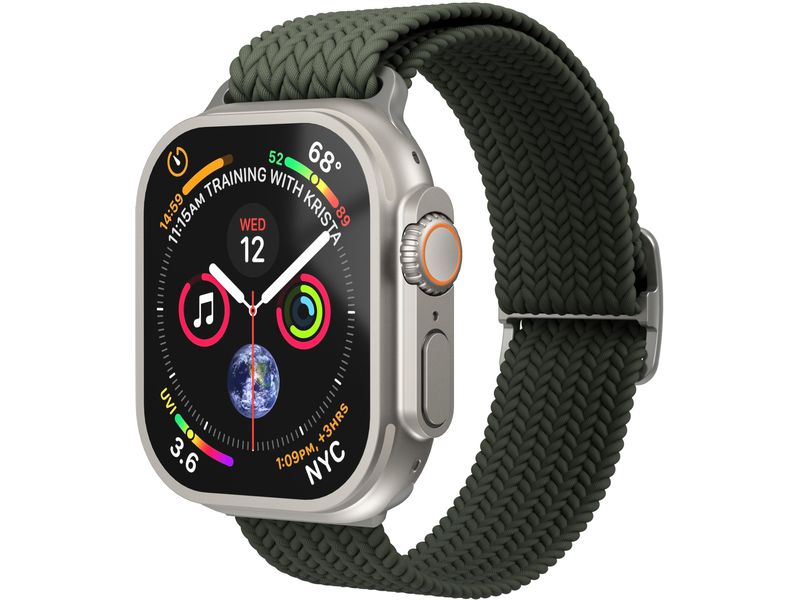 Vonmählen Armband Woven Apple Watch 42/44/45/49 mm Black