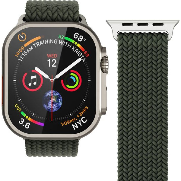Vonmählen Armband Woven Apple Watch 38/40/41 mm Olive