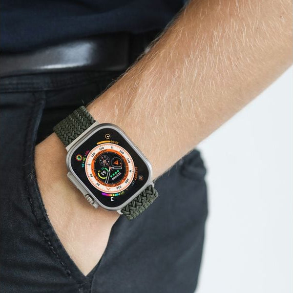 Vonmählen Armband Woven Apple Watch 42/44/45/49 mm Black