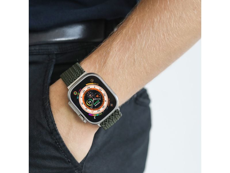 Vonmählen Armband Woven Apple Watch 42/44/45/49 mm Black