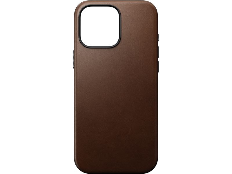 Nomad Back Cover Modern Leather iPhone 16 Pro Max Braun