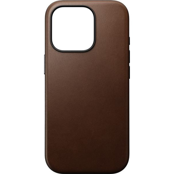 Nomad Back Cover Modern Leather iPhone 16 Pro Braun