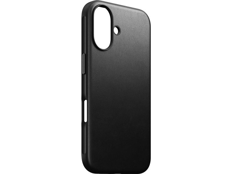 Nomad Back Cover Modern Leather iPhone 16 Schwarz
