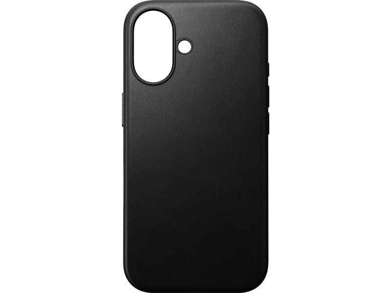 Nomad Back Cover Modern Leather iPhone 16 Schwarz